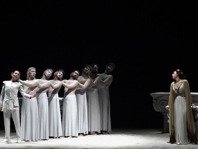 Ottone in villa, veduta della performance. Cortesia del Teatro Malibran