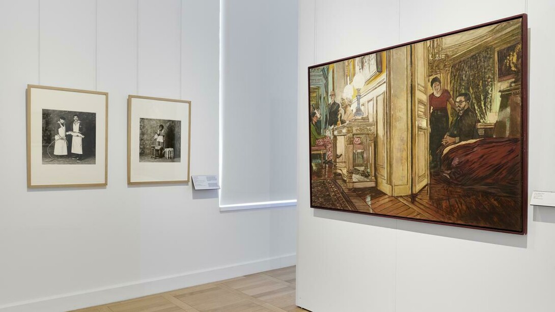 Visages parisiens, vue d'exposition. Avec l'aimable autorisation du Musée Carnavalet