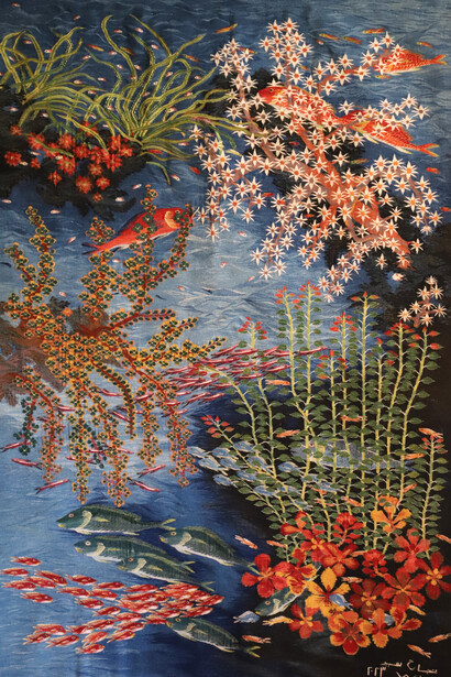 Nagah Sayed, Red sea corals and fish, 2024. Courtesy of James-Simon-Galerie