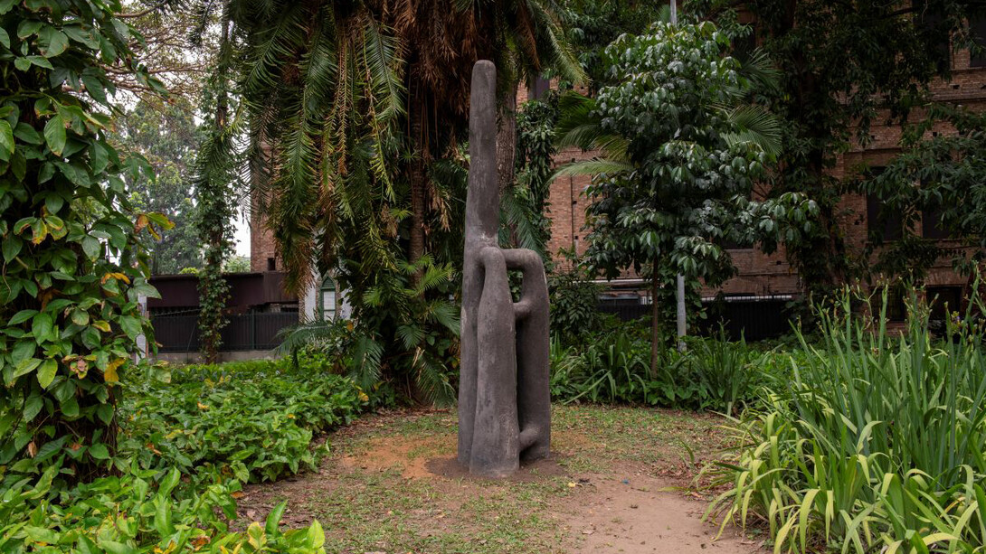 Diversos artistas, Jardim de esculturas, vista da exposição. Cortesia da Pinacoteca