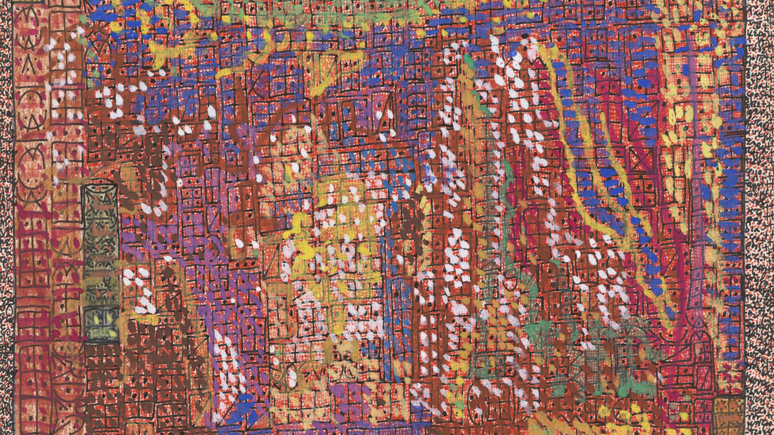 Nikos Gabriel Pentzikis, Untitled (detail). Courtesy of Kalfayan Galleries 