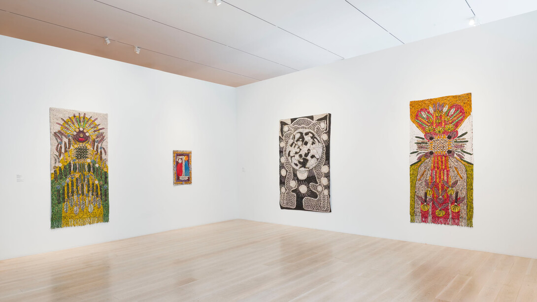 Sanaa Gateja, Language of we, exhibition view. Courtesy of the Institute of Contemporary Art