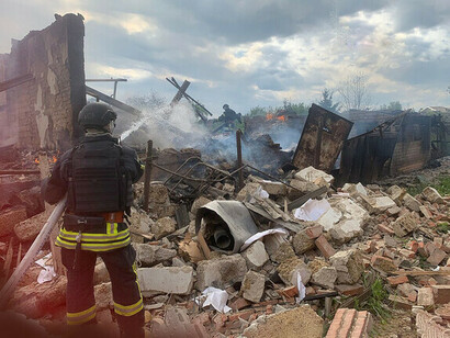 Destruction in the city of Vovchansk (Kharkiv region, Ukraine) after the Russian bombing. The war in Ukraine has become a mirror in which Europe contemplates its fragility and military dependence