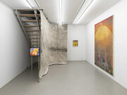 Andriu Deplazes, Nasse augen (Wet eyes), exhibition view. Courtesy of Galerie Peter Kilchmann