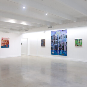 Giancarlo Venturini, Woods, exhibition view. Courtesy of David Castillo Gallery
