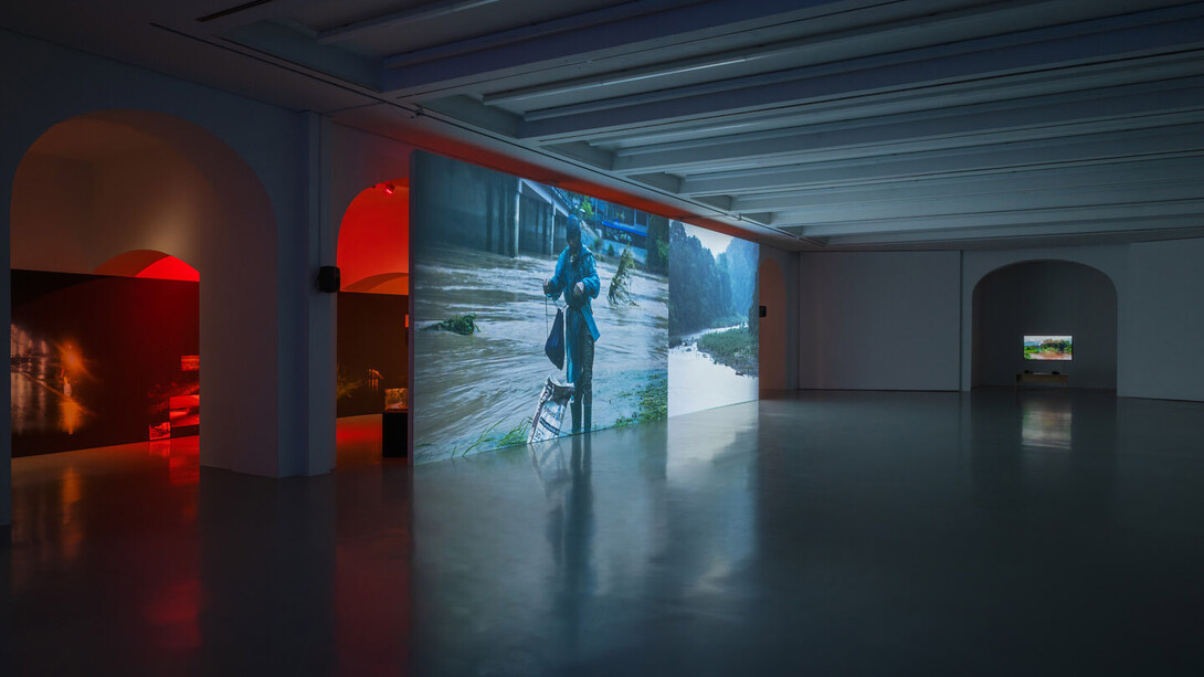 Som Supaparinya, The rivers they don’t see (extended), ausstellungsansicht. Mit freundlicher genehmigung der Kestner Gesellschaft