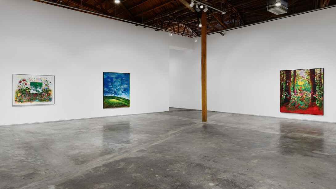 Ross Caliendo, Peace fellow, exhibition view. Courtesy of the artist and Night Gallery, Los Angeles. Photography by Marten Elder