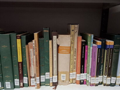 La Fundación Cultural Miguel Hernández tenía desde el año 2002 el firme propósito de crear un Centro de Investigación Hernandiano, que fue posible gracias a la feliz conjunción entre la Biblioteca Pública del Estado "Fernando de Loazes" y el Servicio Valenciano de Empleo y Formación (SERVEF). Orihuela, España