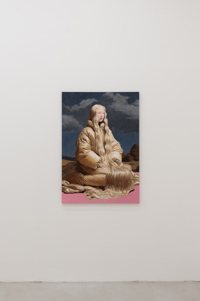 Nieves González, Sacred hair / Capelli sacri, vista della mostra. Cortesia di T293