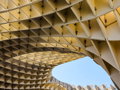 Setas de Sevilla, also known as Las Setas or Metropol Parasol, is an impressive parametric design made primarily of wood, situated in La Encarnación Square in the historic district of Seville, Spain