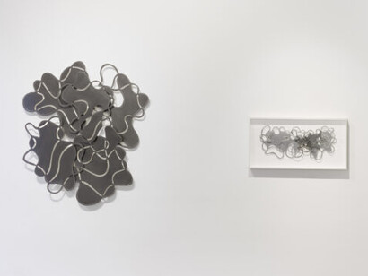 Andreas Kocks, Keep your eyes open, exhibition view. Courtesy of Winston Wächter Fine Art