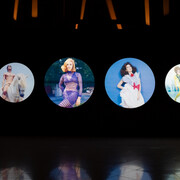 Pazza idea. Beyond ‘68 Pop icons in Angelo Frontoni’s photography, exhibition view. Courtesy of Museo Nazionale del Cinema