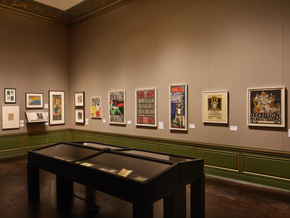 Sacred spring: modern viennese graphics, 1897-1918, exhibition view. Courtesy of Neue Galerie 
