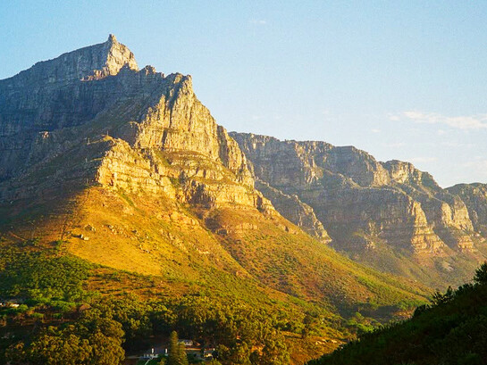 Table Mountain from near Lion’s Head, Cape Town, photographed by Jade Stephens