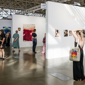 CAN Art Fair, edición de 2024, vista de exhibición. Cortesía de la CAN Art Fair