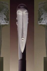 Amedeo Modigliani, Testa di fronte e di profilo