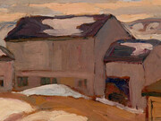 Henrietta Mabel May, Spring snow, Knowlton, about 1927. Courtesy of Montreal Museum of Fine Arts