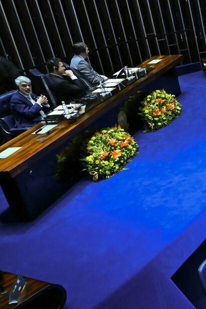 Plenario del Senado Federal de Brasil durante el onceavo Foro Parlamentar del BRICS, Brasil, 2025