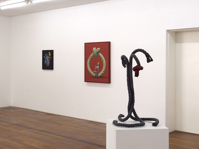 Various artists, Peak eye, exhibition view. Courtesy of Galerie Gebr. Lehmann