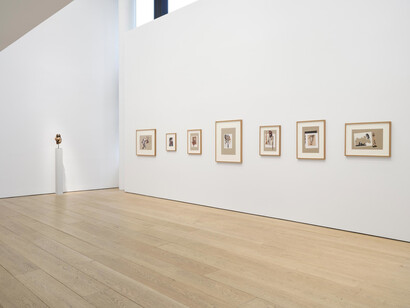 Kader Attia, Shattering and gathering our traces, exhibition view. Courtesy of Lehmann Maupin Gallery