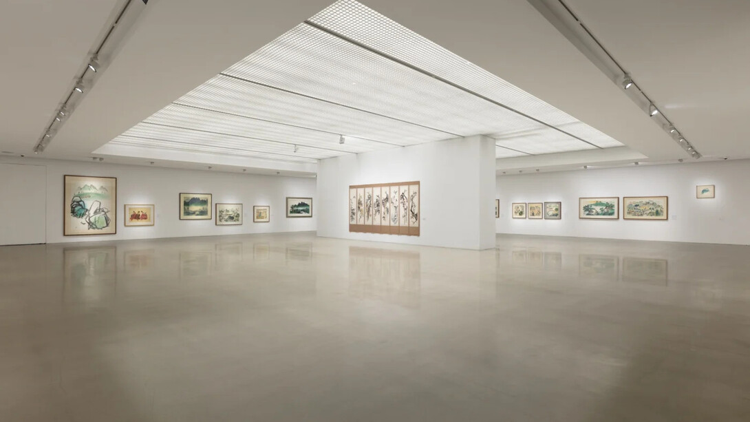 Unbo Kim Ki Chang, exhibition view. Courtesy of Arario Gallery 