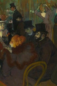 'En el Moulin Rouge' (h.1892-1895), Henri de Toulouse-Lautrec