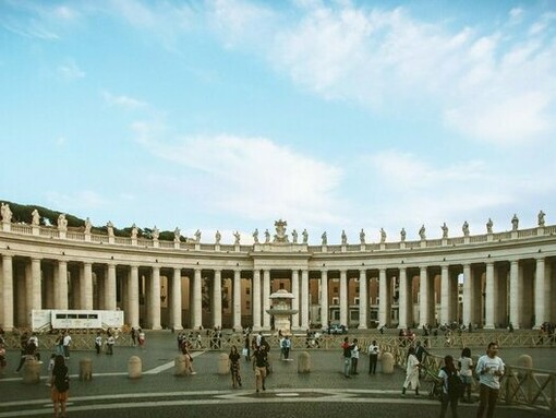 Marble columns, towering saints, and golden domes—beneath it all, an empire cloaked in sanctity, yet rooted in worldly power