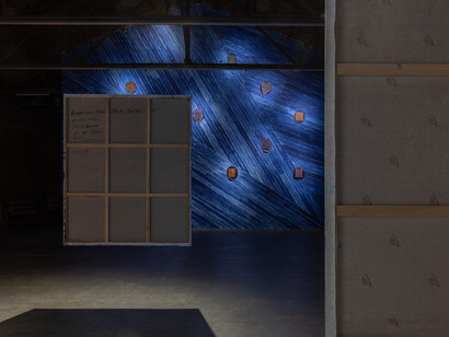 Liang Yuanwei, Pluviophile, exhibition view. Courtesy of Beijing Commune