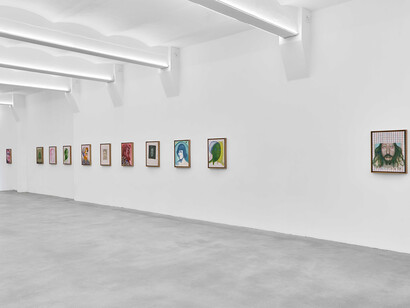 Luca Bertolo, Dance, exhibition view. Courtesy of SpazioA 