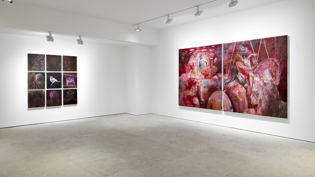 The glass dream game, The glass dream game, exhibition view. Courtesy of Maruani Mercier