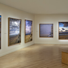 Monet / Sécheret. Water landscapes, exhibition view. Courtesy of Musée Marmottan-Claude Monet