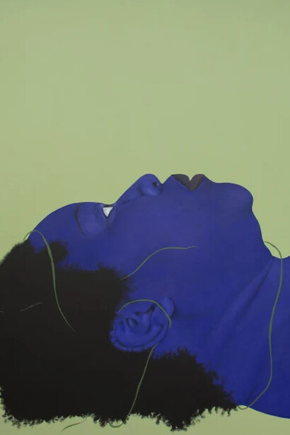 Stacey Gillian Abe, Dry season 1 (detail), 2025. Courtesy of Unit Gallery