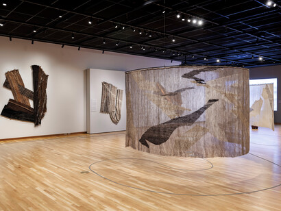 Nancy Hemenway Barton, Confluence of nature, exhibition view. Courtesy of Denver Art Museum 
