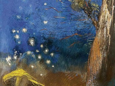 Odilon Redon, La morte di Buddha, c.1899