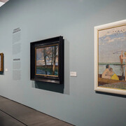 Paula Modersohn-Becker and Edvard Munch, The big questions of life, exhibition view. Courtesy of Albertinum