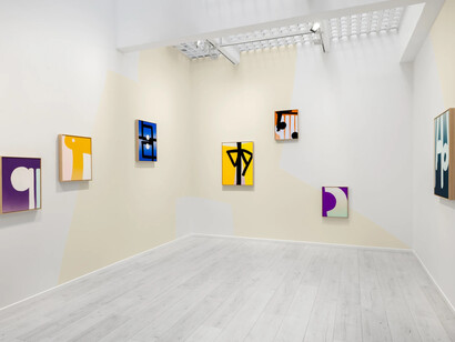 Cornelia Baltes, The sun stumbles in, exhibition view. Courtesy of Andréhn-Schiptjenko