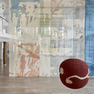 Matthew Lutz-Kinoy, Bolero Bordello, exhibition view. Courtesy of Capitain Petzel