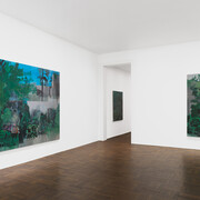 Hurvin Anderson, Repeating yourself, exhibition view. Courtesy of Michael Werner Gallery