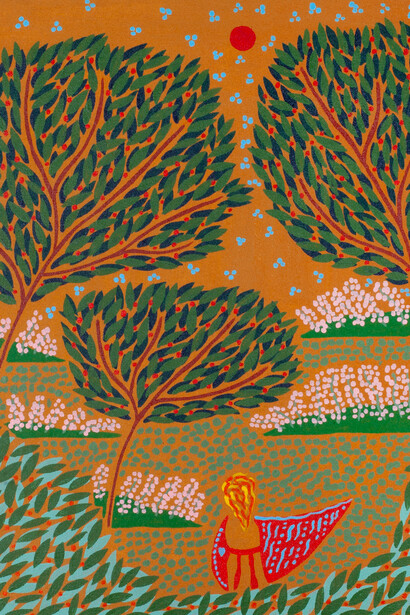 Anders Scrmn Meisner, Spring dancer (detail). Courtesy of Sullivan Gallery