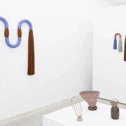 Eliza Bentz, Over and over, again and again, exhibition view. Courtesy of Arden + White Gallery