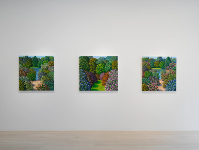 Karl Maughan, North west, exhibition view. Courtesy of Gow Langsford