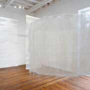 Marie Hazard, L'ombre qui tisse en moi, vue de l'exposition. Avec l'aimable autorisation de la Galería Mascota