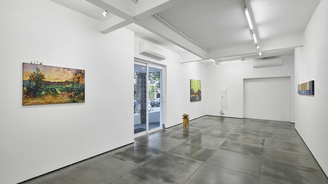 Jaime Lauriano, Eu estou aqui com toda minha gente [I am here with all my people], exhibition view. Courtesy of Nara Roesler 