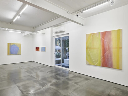 Karin Lambrecht, A intimidade da luz, vista da exposição. Cortesia da Galeria Nara Roesler