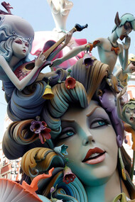 Fallas. Los ninots ya están listos