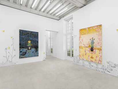 Paulo Nimer Pjota, Os alquimistas estão chegando, exhibition view. Courtesy of Mendes Wood DM