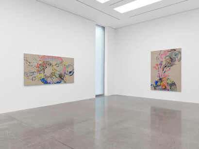 Jessica Rankin, in the air / a memory, exhibition view. Courtesy of White Cube