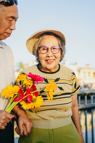 An older couple. Love, a complex and profound emotion, transcends the boundaries of age and time