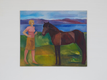 Louisa Matthiasdottir, exhibition view. Courtesy of Tibor de Nagy Gallery