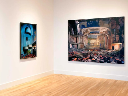 Andrew Moore, Theater, exhibition view. Courtesy of Jackson Fine Art